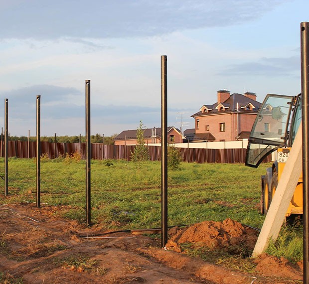 Винтовые сваи для забора в Похвистнево