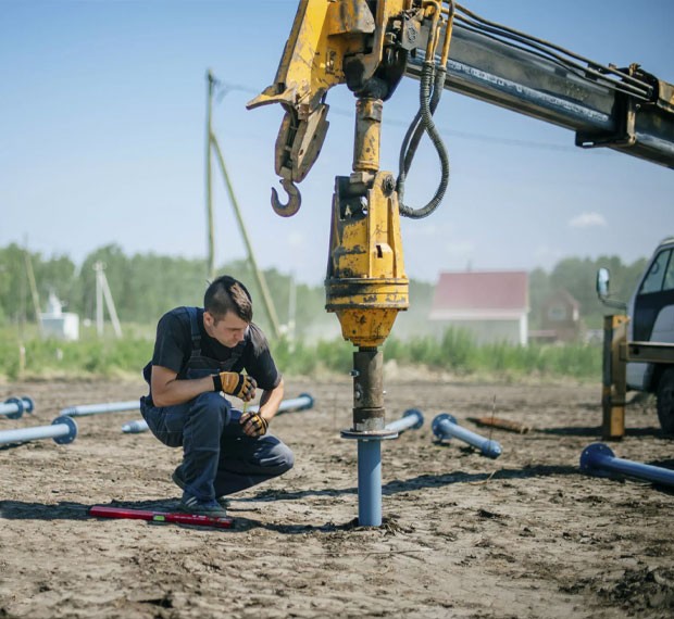 Винтовые сваи с установкой в Похвистнево