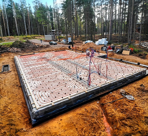 Утепленный финский фундамент в Похвистнево